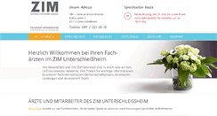 Desktop Screenshot of internisten-ush.de