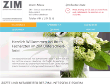 Tablet Screenshot of internisten-ush.de